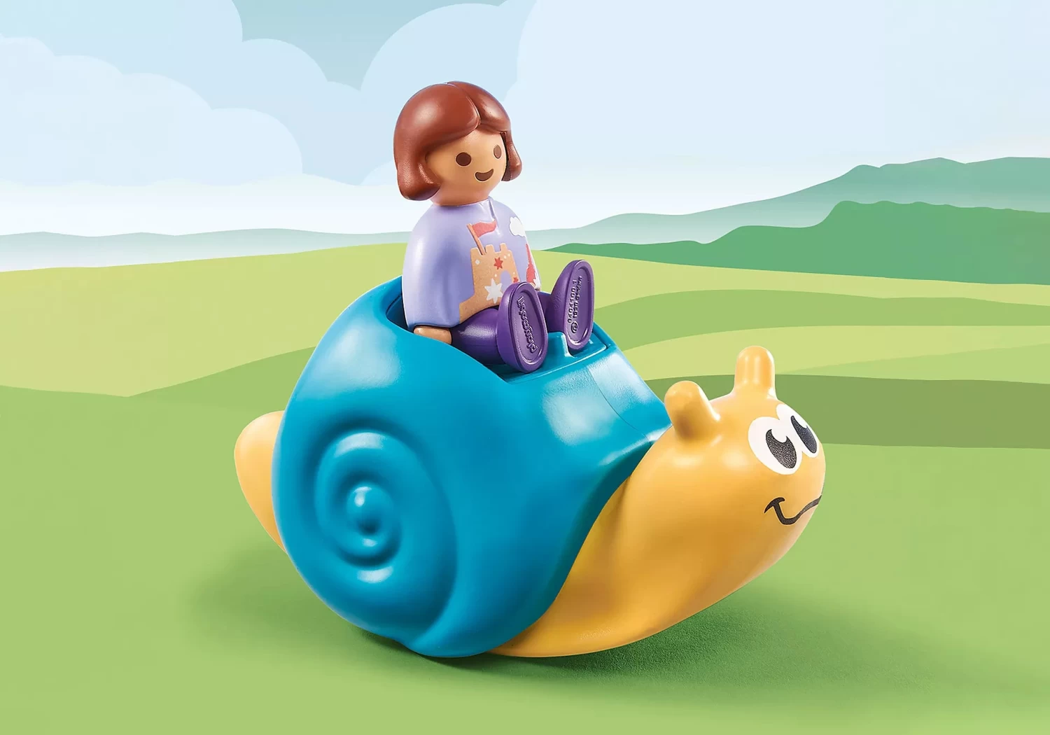 Playmobil 1, 2, 3: Rocking Snail With Rattle Feature 4 Playmobil 1, 2, 3: Rocking Snail With Rattle Feature - Image 2