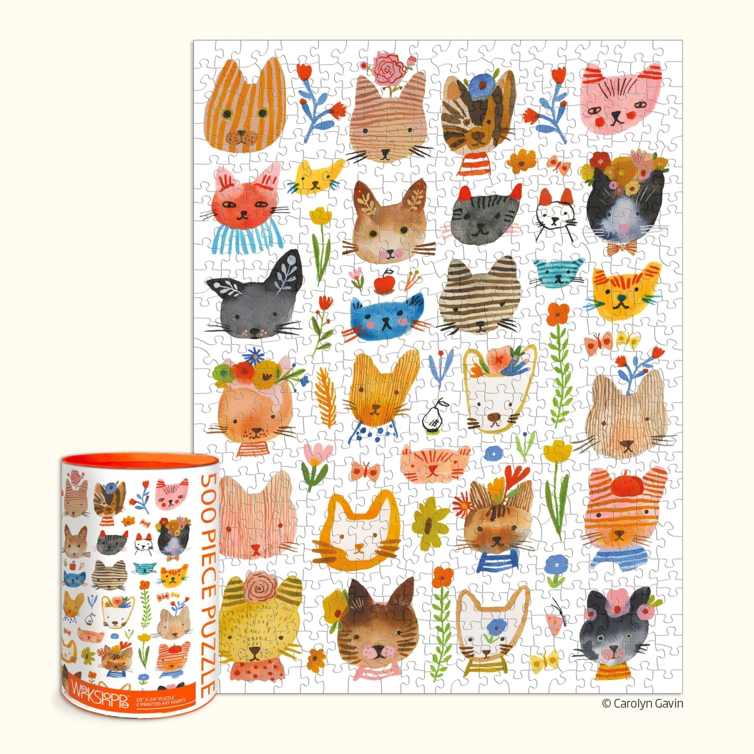 Cat Eared | 500 Piece Puzzle Snax 3 Cat Eared | 500 Piece Puzzle Snax
