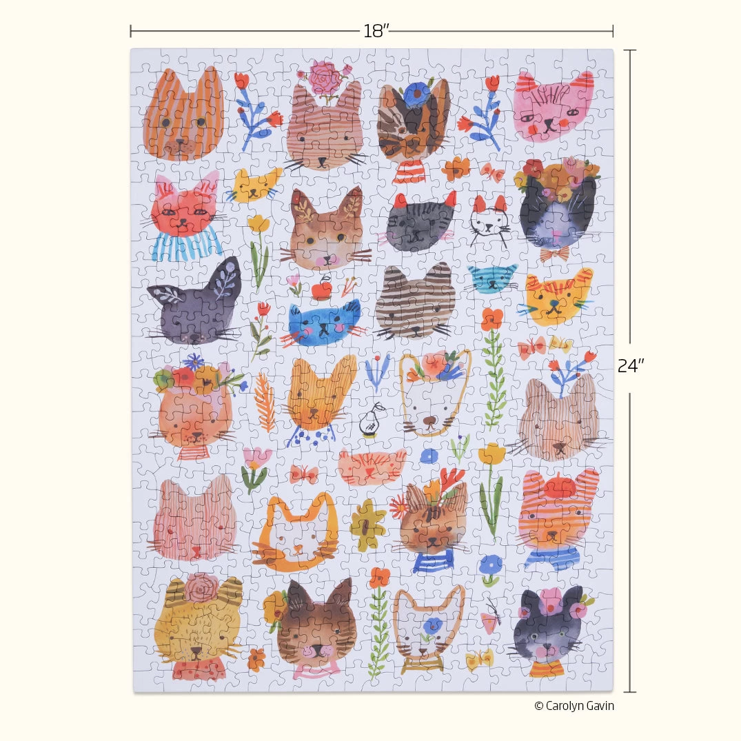 Cat Eared | 500 Piece Puzzle Snax 4 Cat Eared | 500 Piece Puzzle Snax - Image 2