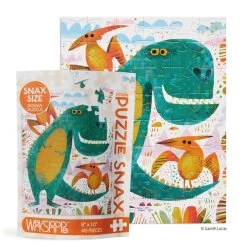 T-Rex And Friends | 48 Piece Puzzle Snax