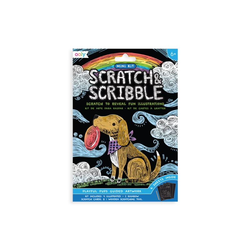Ooly Mini Scratch And Scribble Art Kit 7 Ooly Mini Scratch And Scribble Art Kit - Image 5