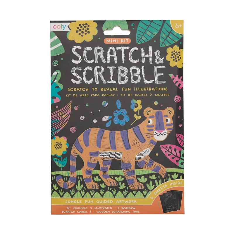 Ooly Mini Scratch And Scribble Art Kit 10 Ooly Mini Scratch And Scribble Art Kit - Image 8