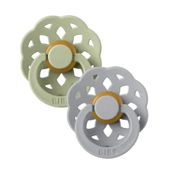 BIBS 2pk Pacifiers, Size 2 (6-18 Mnths) 39 BIBS 2pk Pacifiers, Size 2 (6-18 Mnths) -Baby Related 230110 5713795229307 BIBS BOHEME PACK Sage Cloud 2 1000x1000 720x png 488bf0c7 abbd 4731 8c1b 3fef9c6bf9e6