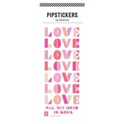 Love Love Love Pipstickers