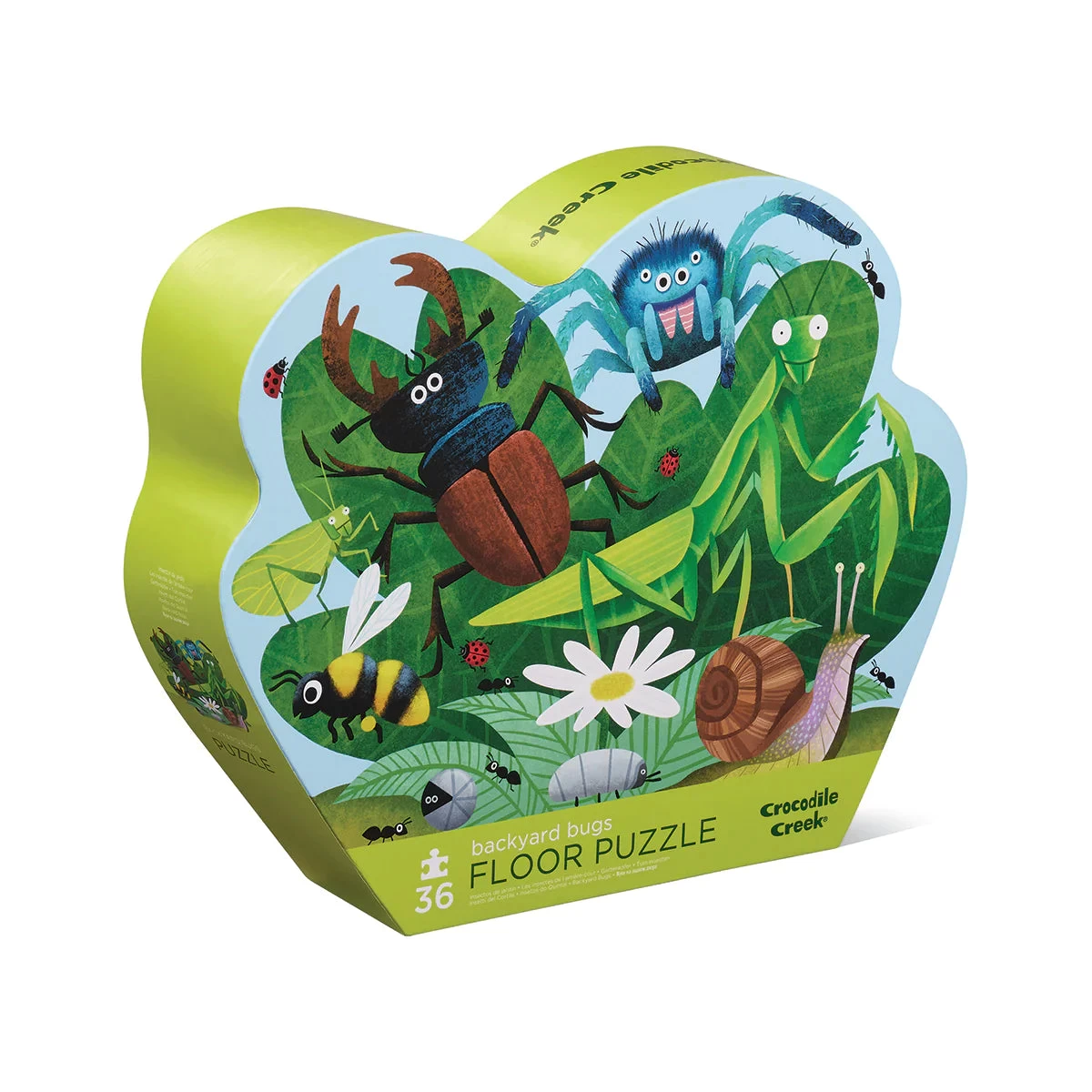 Crocodile Creek Backyard Bugs 36pc Floor Puzzle 3 Crocodile Creek Backyard Bugs 36pc Floor Puzzle