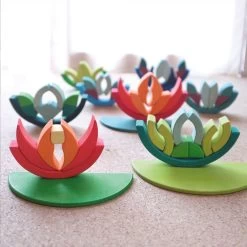 Grimm's Building Set Arcs In Squares -Baby Related 43140 Baukasten Viereck Boegen v23