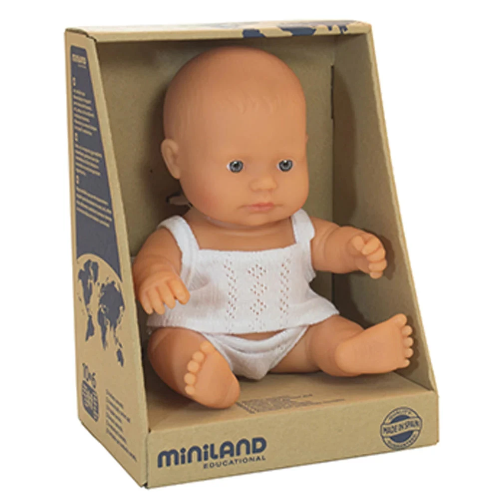 Miniland Newborn Baby Doll Caucasian 5 Miniland Newborn Baby Doll Caucasian - Image 3