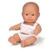 Miniland Newborn Baby Doll Caucasian -Baby Related 5005031122 big