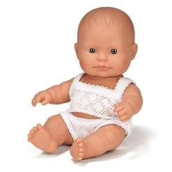 Miniland Newborn Baby Doll Caucasian
