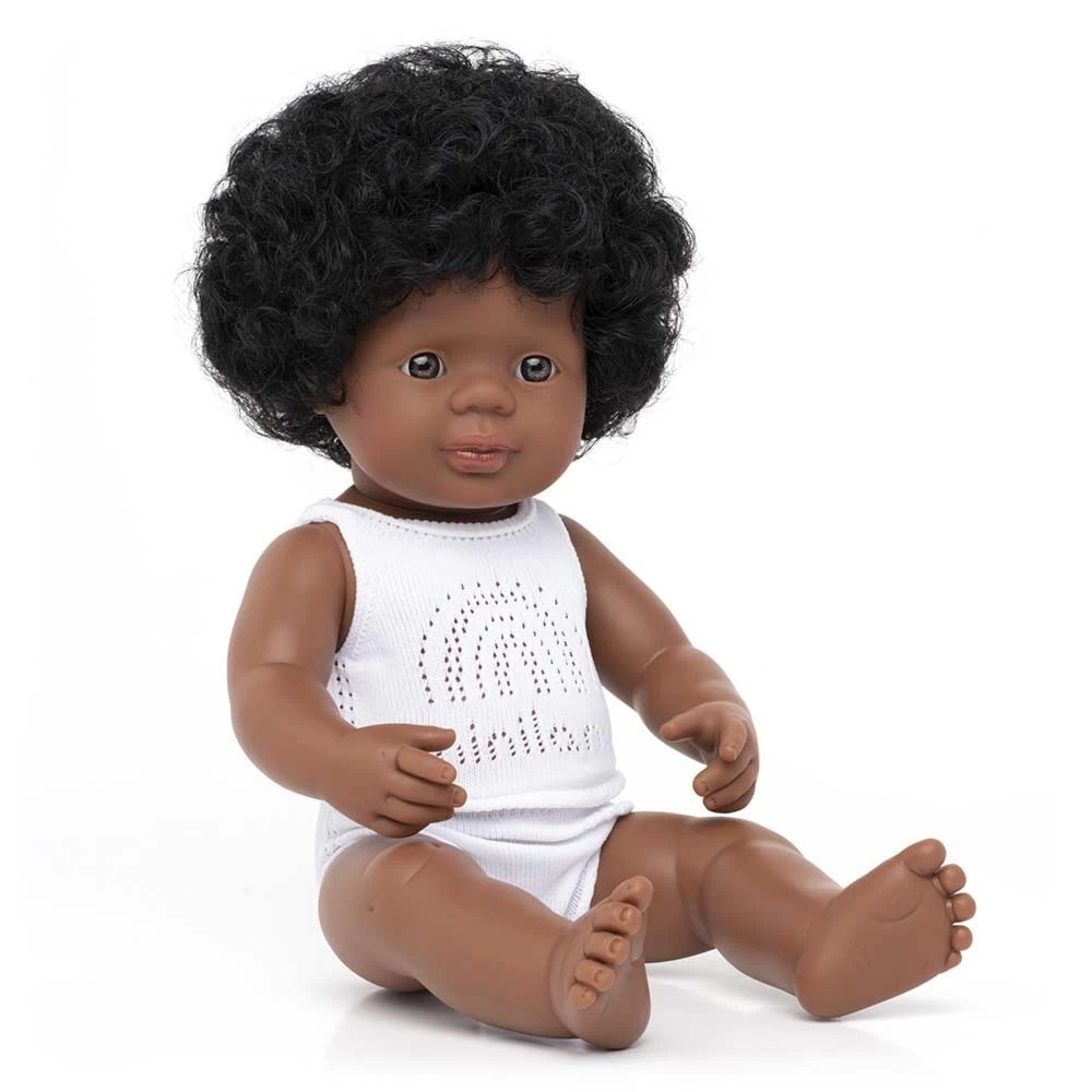 Miniland Baby Doll African American 4 Miniland Baby Doll African American - Image 2