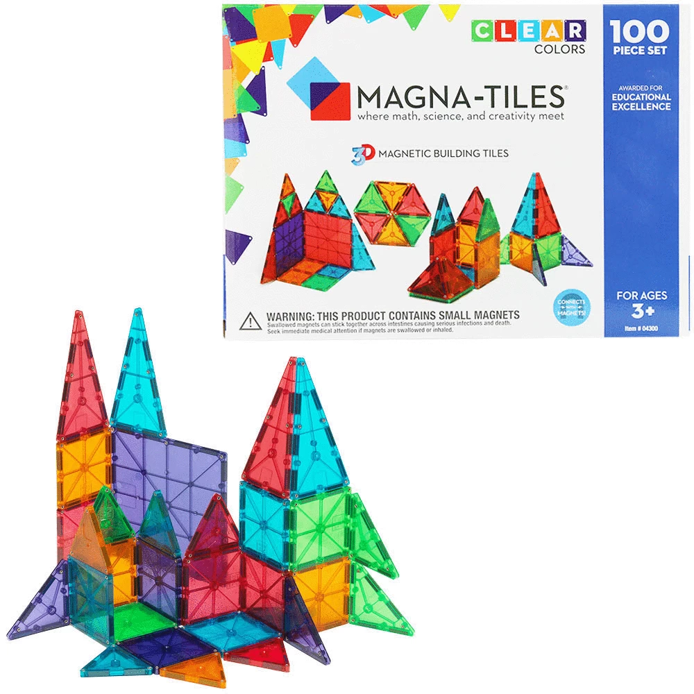 Magna-Tiles 100 Piece Set 5 Magna-Tiles 100 Piece Set - Image 3