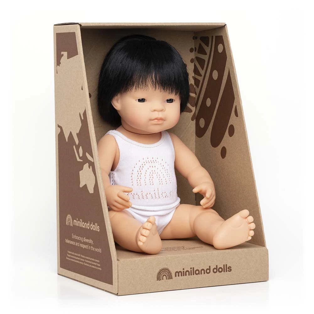Miniland Baby Doll Asian 5 Miniland Baby Doll Asian - Image 3
