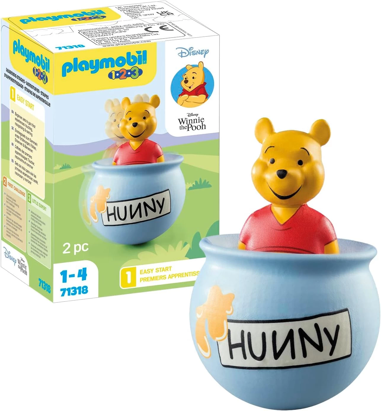 Playmobil 1, 2, 3 & Disney: Winnie's Counter Balance Honey Pot 3 Playmobil 1, 2, 3 & Disney: Winnie's Counter Balance Honey Pot
