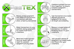 PasTEX Connectors 4-Sided- Spaghetti Building STEM Toy -Baby Related 7c1189 6669b90d1e6940e9b3a153e263c83cce mv2 d 3001 2001 s 2