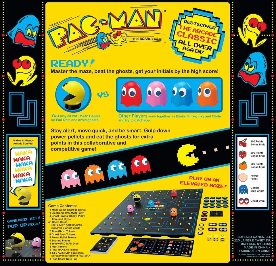 Pac-Man Board Game 5 Pac-Man Board Game - Image 3