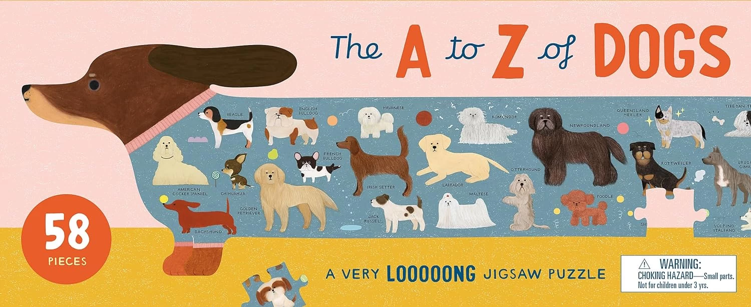 Mudpuppy The A To Z Of Dogs Puzzle 3 Mudpuppy The A To Z Of Dogs Puzzle