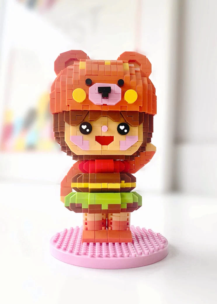 Burger Bear Momiji Mini Bricks 3 Burger Bear Momiji Mini Bricks