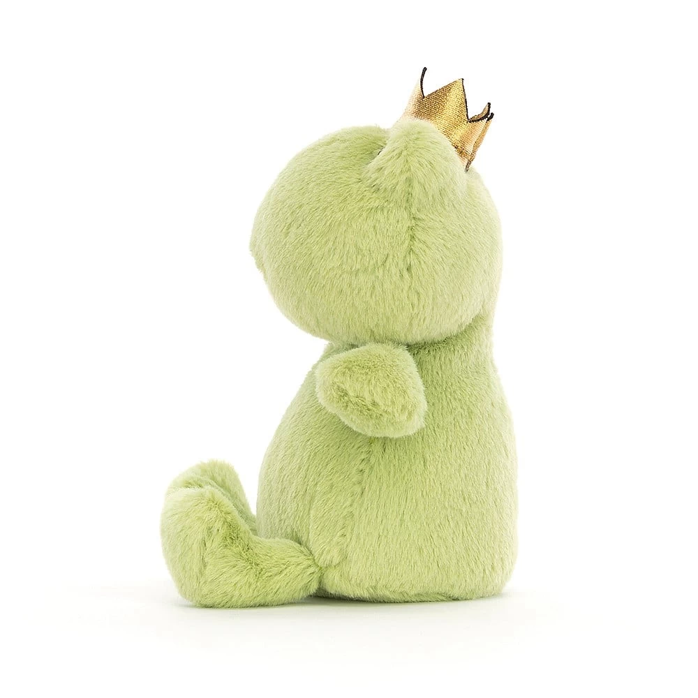 JELLYCAT Crowning Croaker Green Frog 4 JELLYCAT Crowning Croaker Green Frog - Image 2