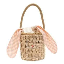 Meri-Meri Gingham Bunny Easter Basket