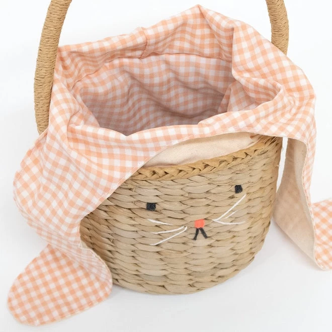 Meri-Meri Gingham Bunny Easter Basket 5 Meri-Meri Gingham Bunny Easter Basket - Image 3