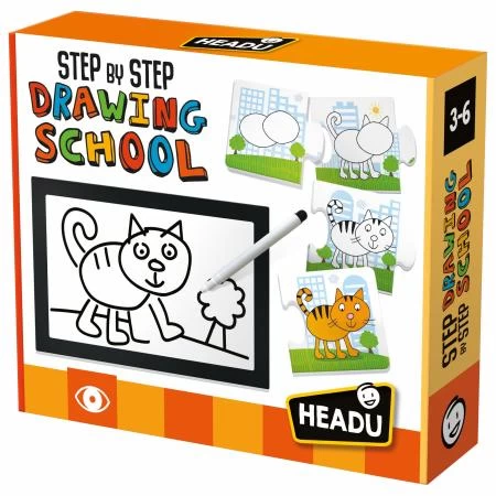 HEADU Step By Step Drawing School 3 HEADU Step By Step Drawing School