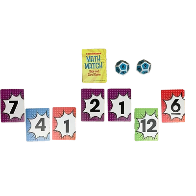 University Games Scholastic Math Match 4 University Games Scholastic Math Match - Image 2