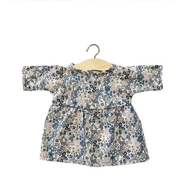 Faustine Cotton Dress - Fleurs D'hiver