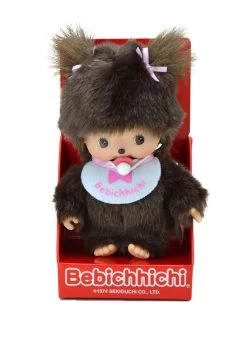 Baby Related -Baby Related Monchhichi Bebichhichi Mini Girl White Bib Plush with Pacifier Display Box Front by Sekiguchi at jellybeet com 235550 62074 1024x1024 2x jpg