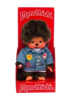 MONCHHICHI | JEAN JACKET BOY -Baby Related Monchhichi Boy Plush in Demin Jacket Display Box by Sekiguchi at jellybeet com 233960 86597 1024x1024 2x jpg