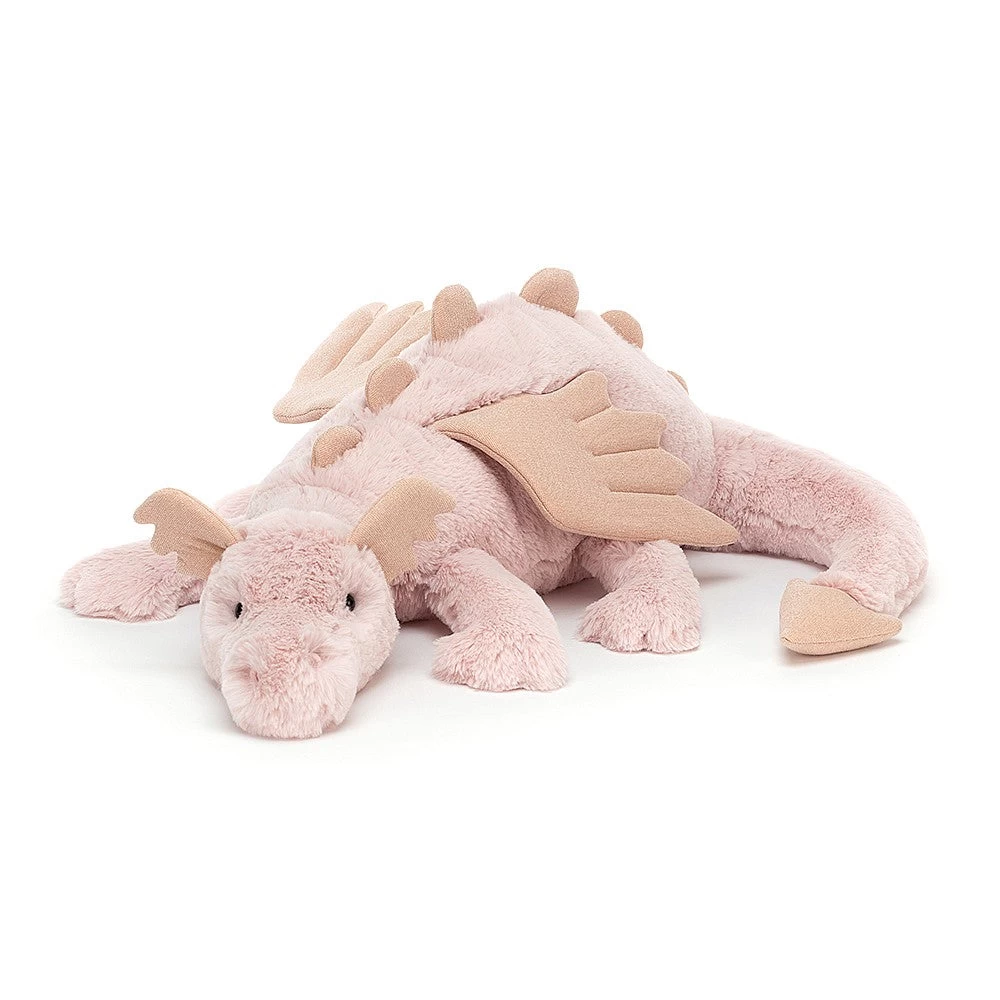 JELLYCAT Rose Dragon | Huge 3 JELLYCAT Rose Dragon | Huge