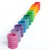 Set Of 72 Rings In 12 Colors 2 Set Of 72 Rings In 12 Colors -Baby Related Rings