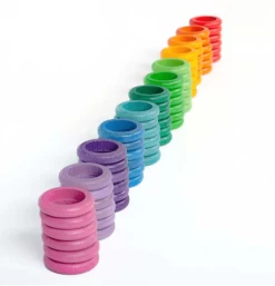 Set Of 72 Rings In 12 Colors