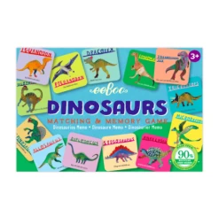 Eeboo Dinosaur Little Matching Game