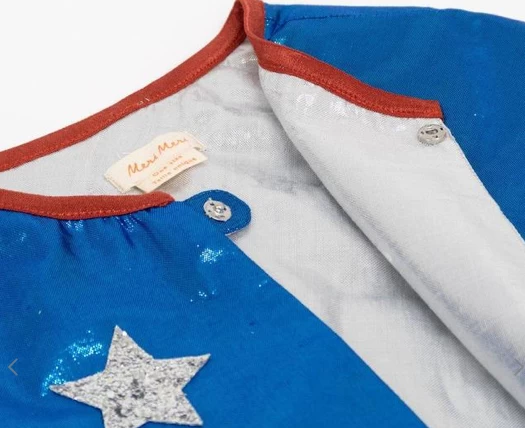 Meri-Meri Blue Superhero Costume 6 Meri-Meri Blue Superhero Costume - Image 4