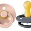 BIBS 2pk Pacifiers, Size 2 (6-18 Mnths) -Baby Related blushiron 600x600 51b353a6 d1cb 4a5e 98bb 9905308837f7