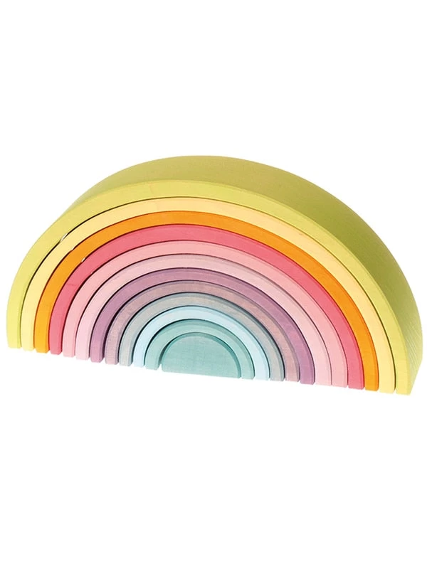 Large Pastel Nesting Rainbow 3 Large Pastel Nesting Rainbow