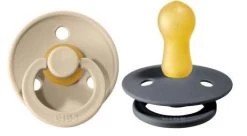 BIBS 2pk Pacifiers, Size 1 (0-6 Mnths) -Baby Related ironsand 600x600 68ad127c 4b26 4ba9 9a7b 363c77d3cc93