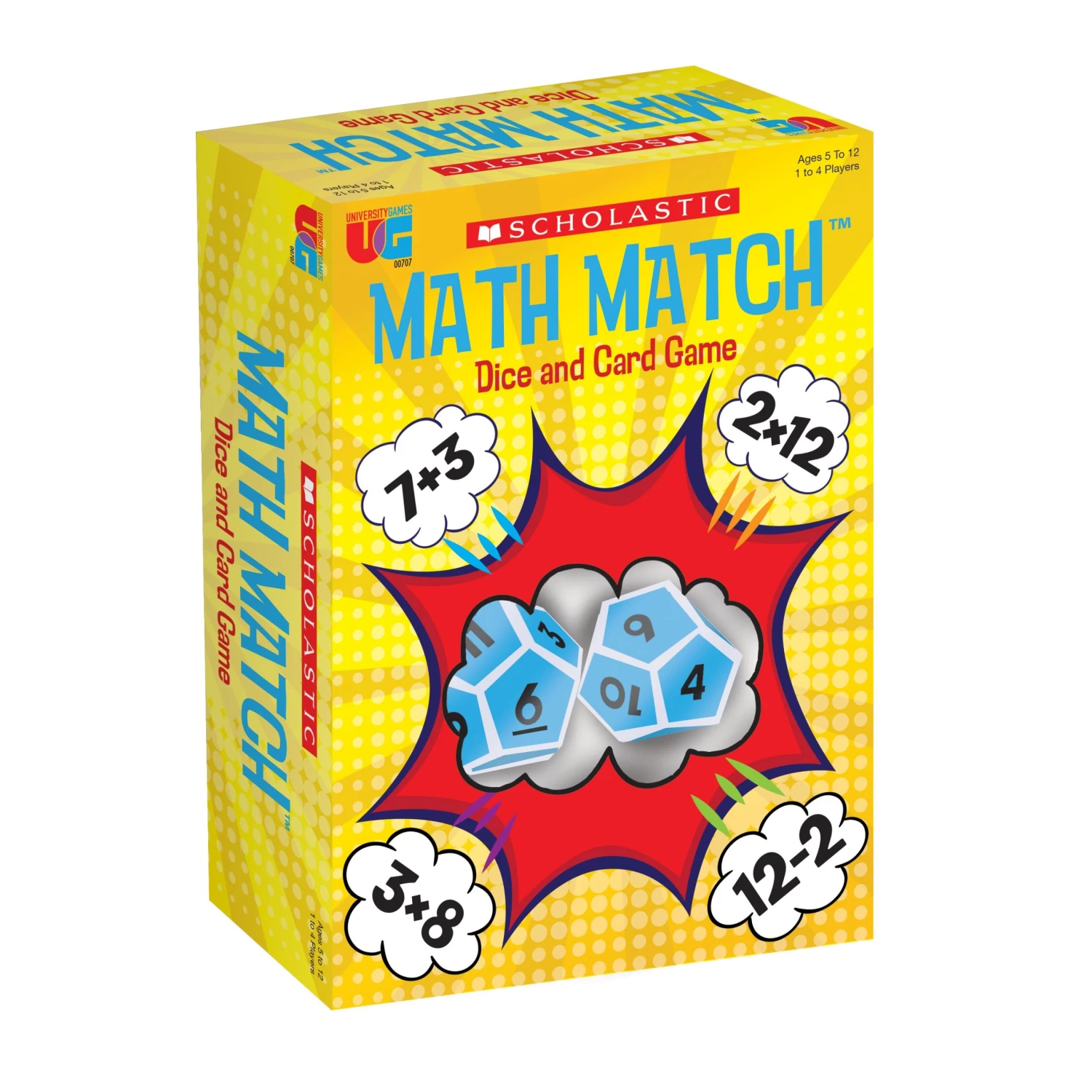 University Games Scholastic Math Match 3 University Games Scholastic Math Match