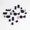 Mini Furniture 1 Mini Furniture -Baby Related rock and pebble mini furniture wooden toy black with pebbles