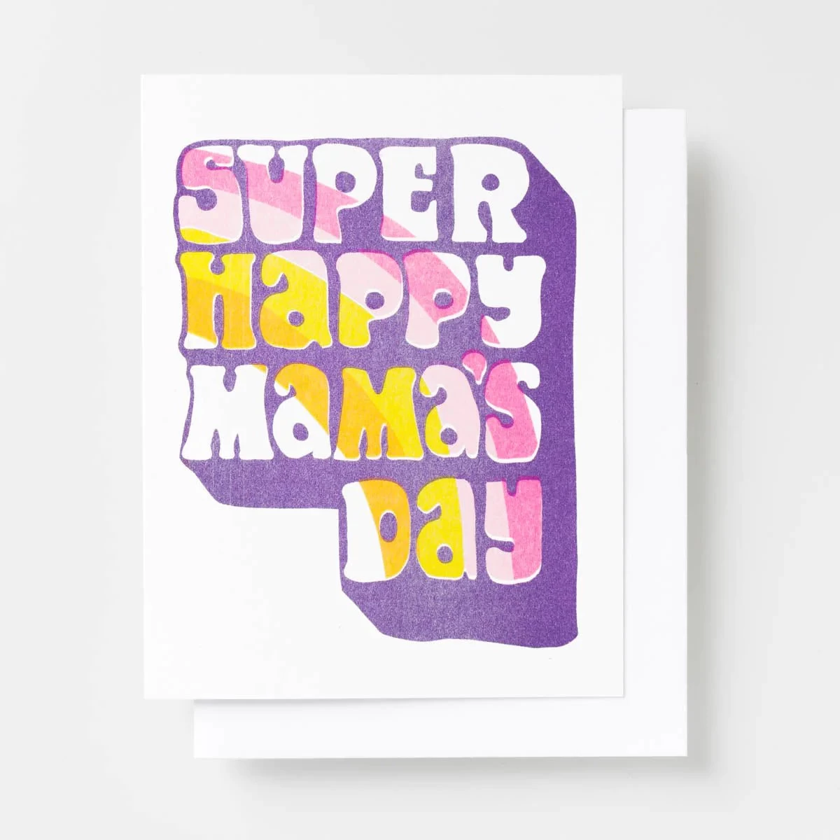 Super Happy Mama's Day - Risograph Card 3 Super Happy Mama's Day - Risograph Card